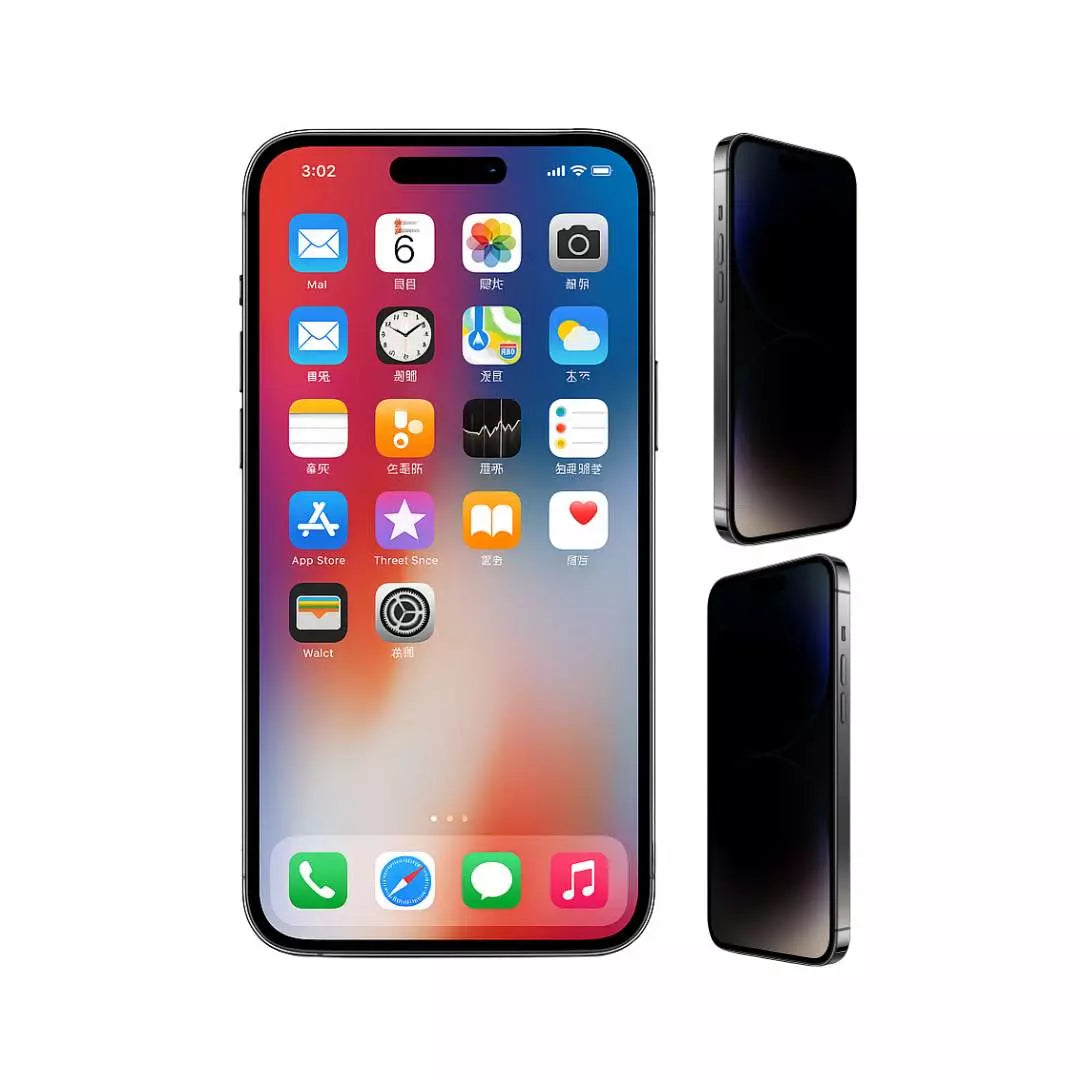 Glossy 360° Privacy Ceramic Film - iPhone