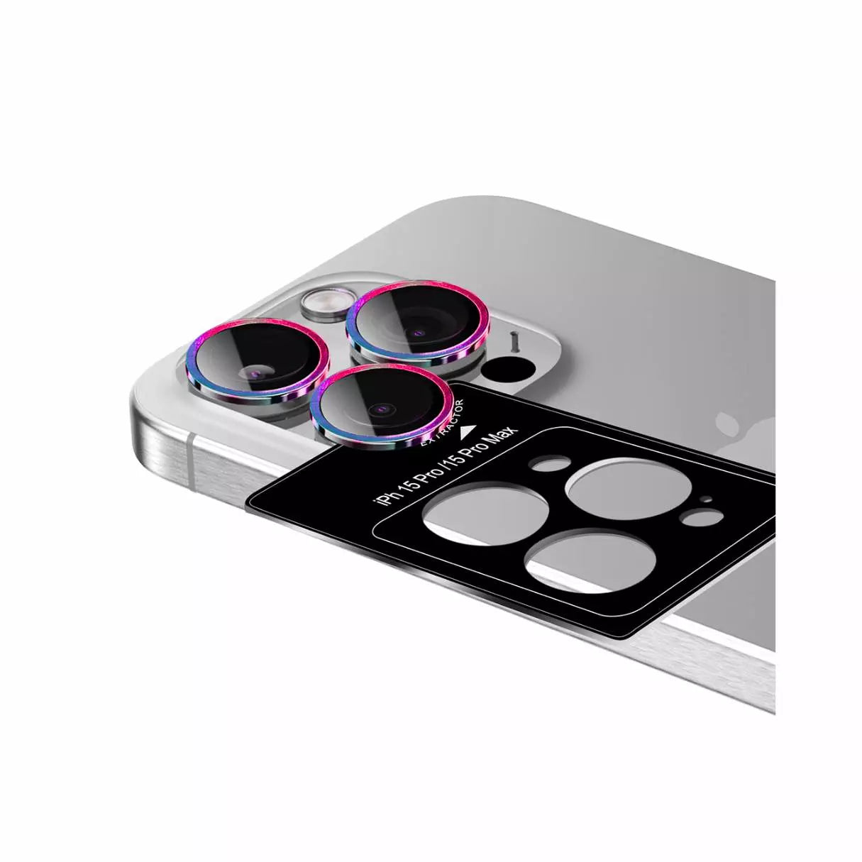 Glitter Camera Lens Pink - iPhone