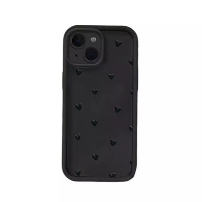 Funda de Diseño Sencillo con Corazón Plano - iPhone