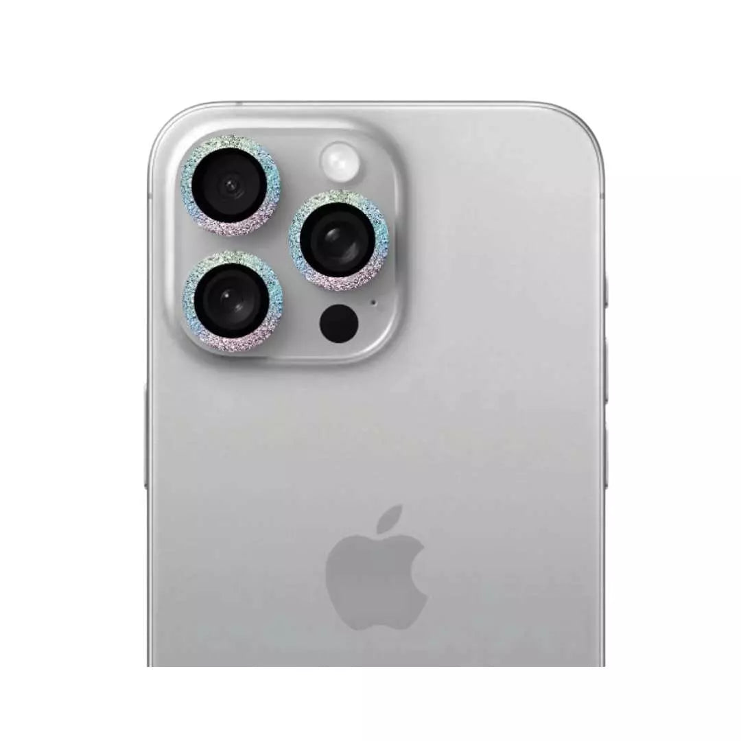 Glitter Camera Lens Silver - iPhone