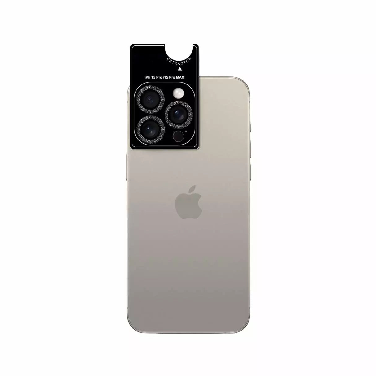 Glitter Camera Lens Silver - iPhone