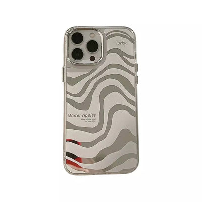 Funda Corrugada Espejo Abstracto - iPhone