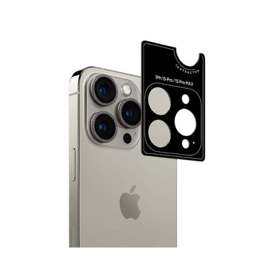 AR Glitter Camera Lens Black - iPhone